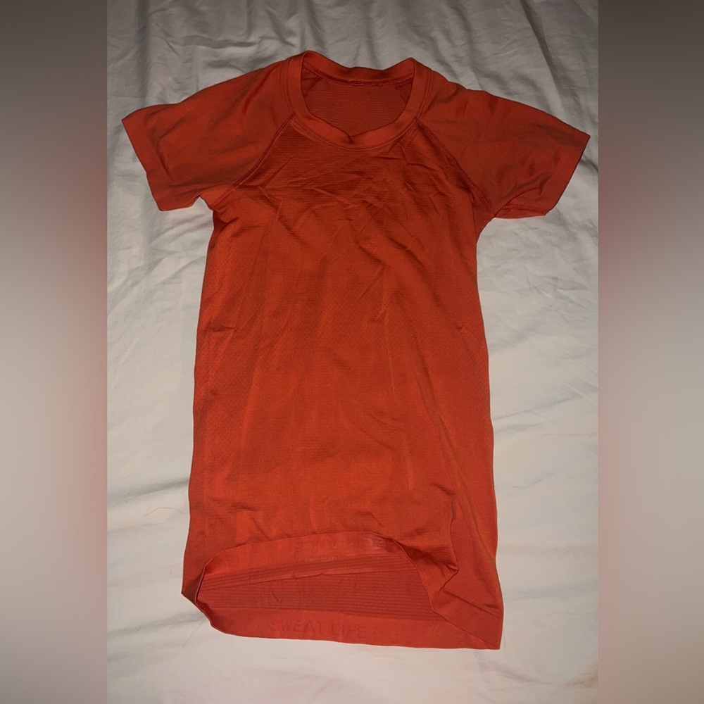 orange switey tank